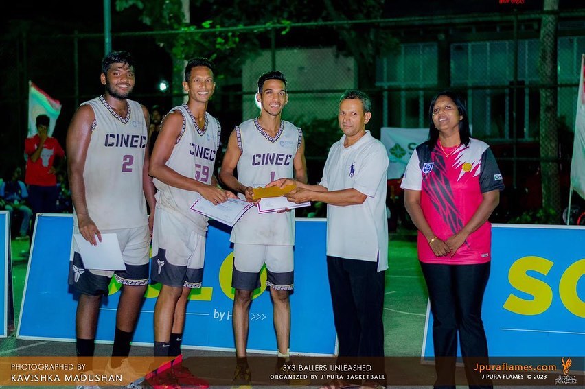 CINEC Basketball team emerge as champions at J'pura