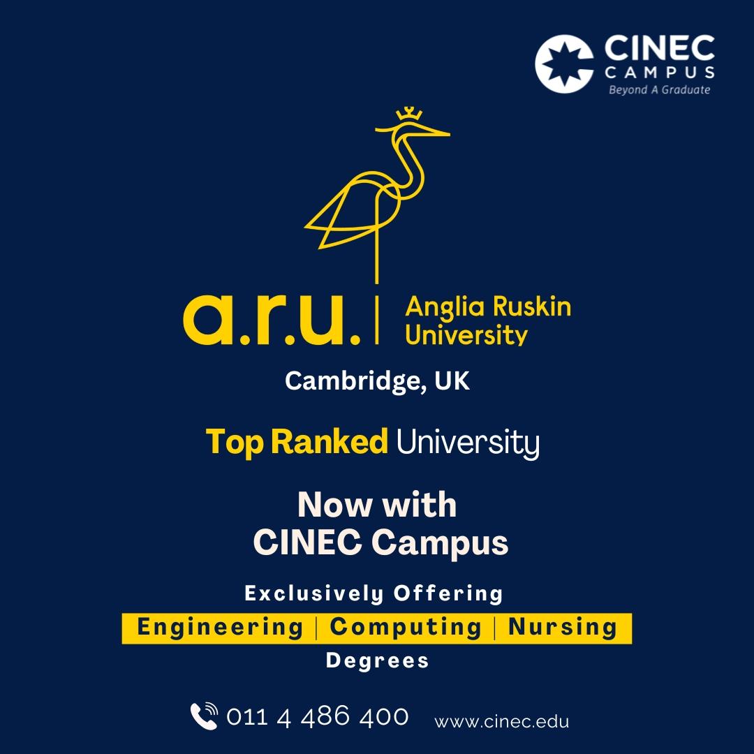 CINEC Campus and Anglia Ruskin University Partnership