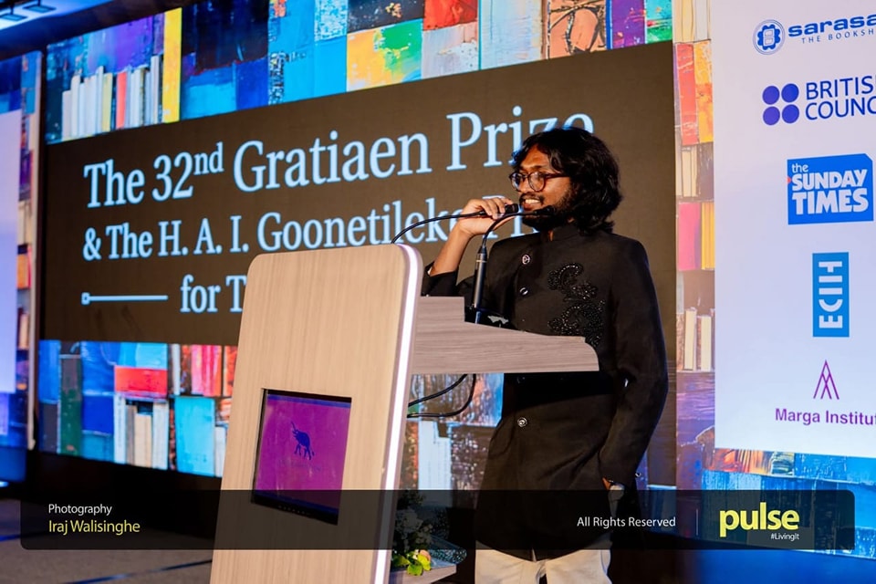 Savin Edirisinghe, CINEC Campus Student, Clinches Prestigious 32nd Gratiaen Prize